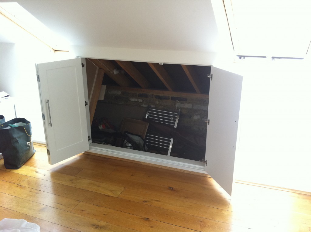 Eaves Cupboard Wright Angle Carpentry